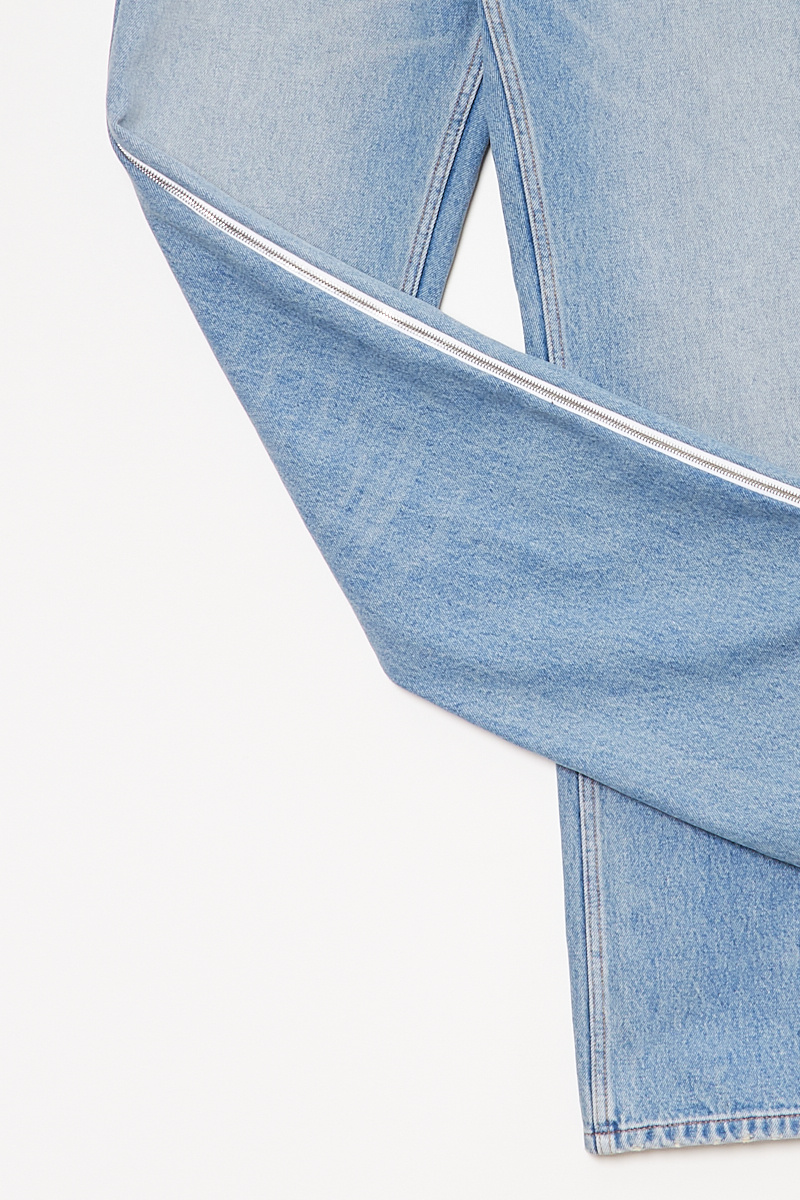 Gauchere - Zipped side jeans