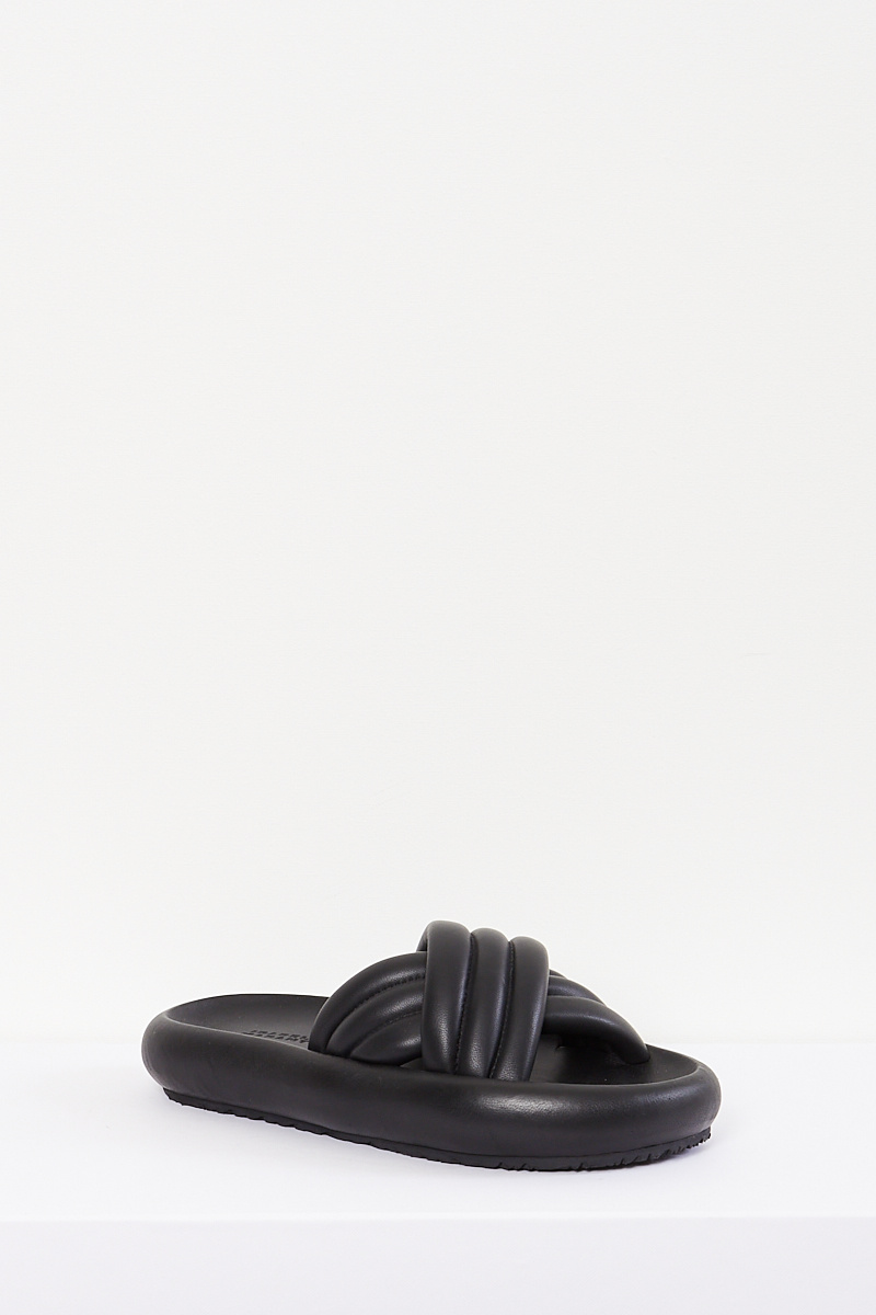 Isabel Marant Niloo leather puff sandals - Wendela van Dijk