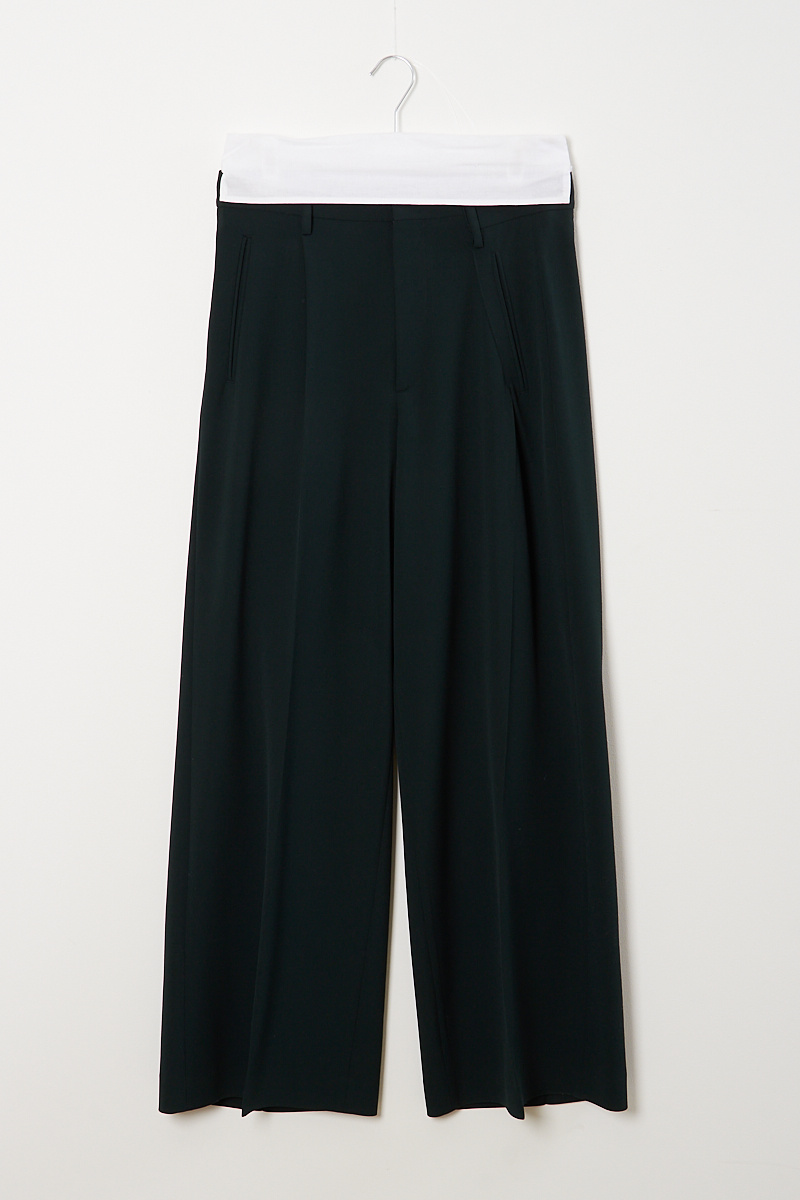 MM6 - Folded waist pants S52KA0413