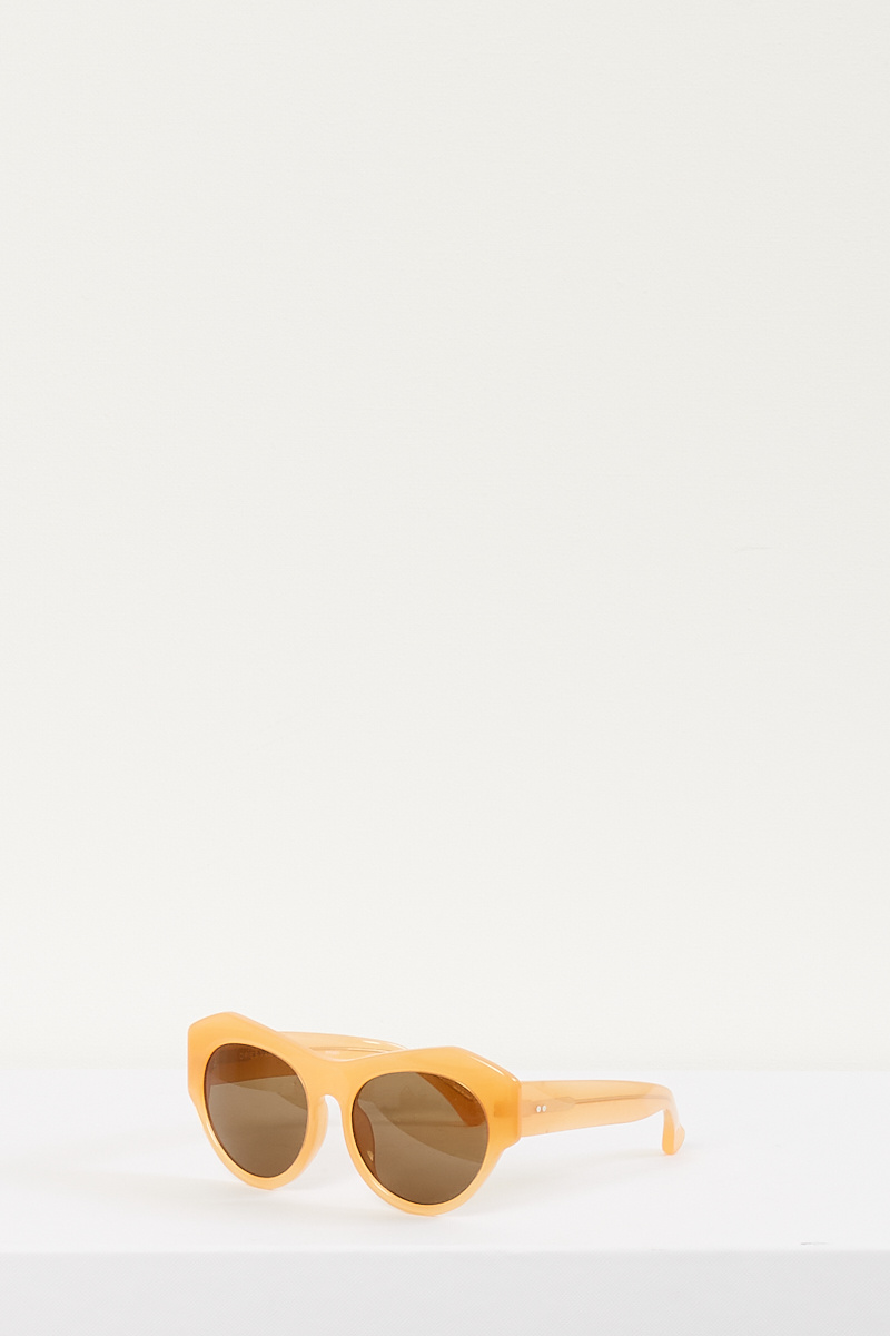  - orange acetate sunglasses