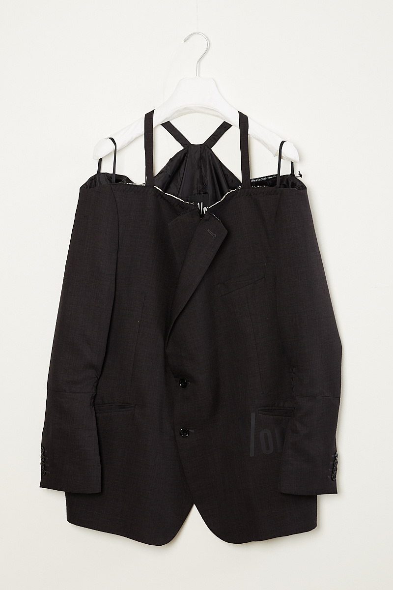  - Blazer Cut Off Shoulder