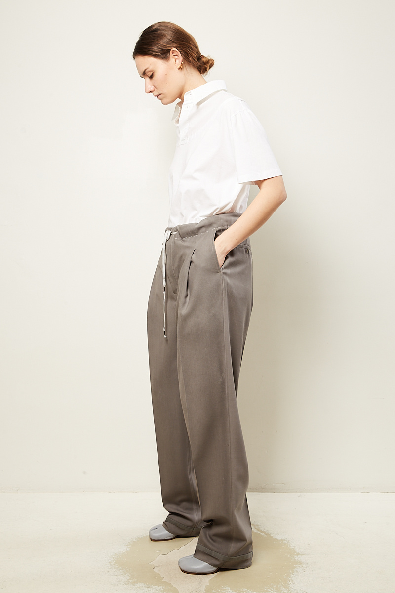 サイズ 20SS Maison Margiela EASY TROUSERS uioxT-m10037112419 パンツ