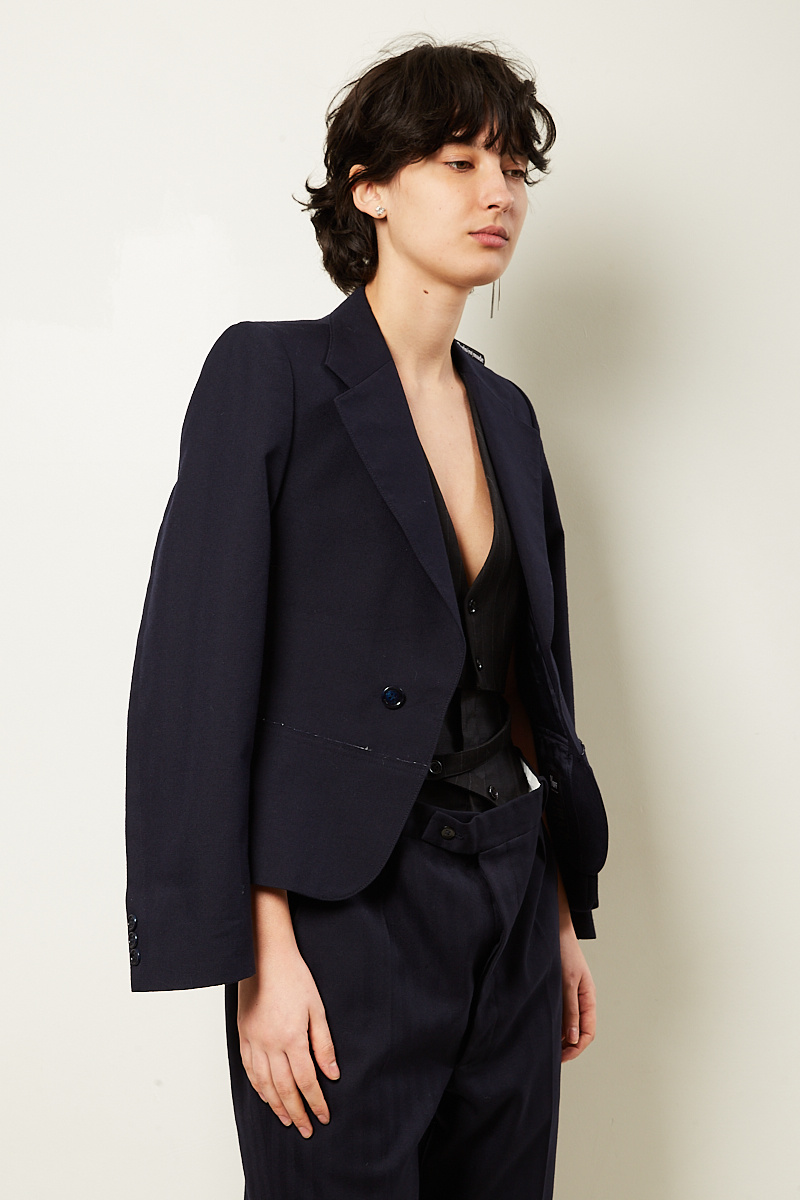 1/OFF - Blazer Cropped Midi Pocket