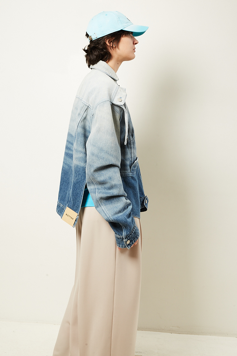  - Upside down denim jacket