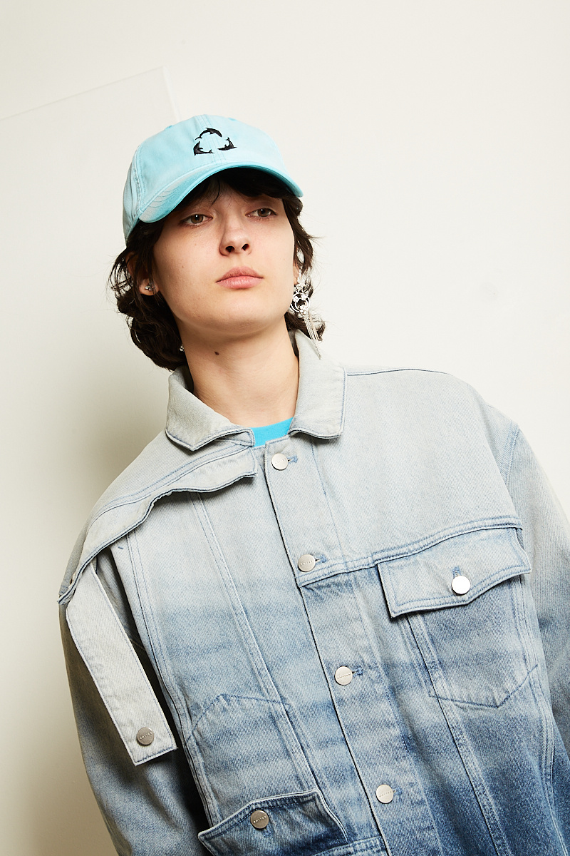  - Upside down denim jacket
