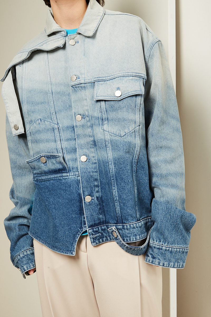 - Upside down denim jacket