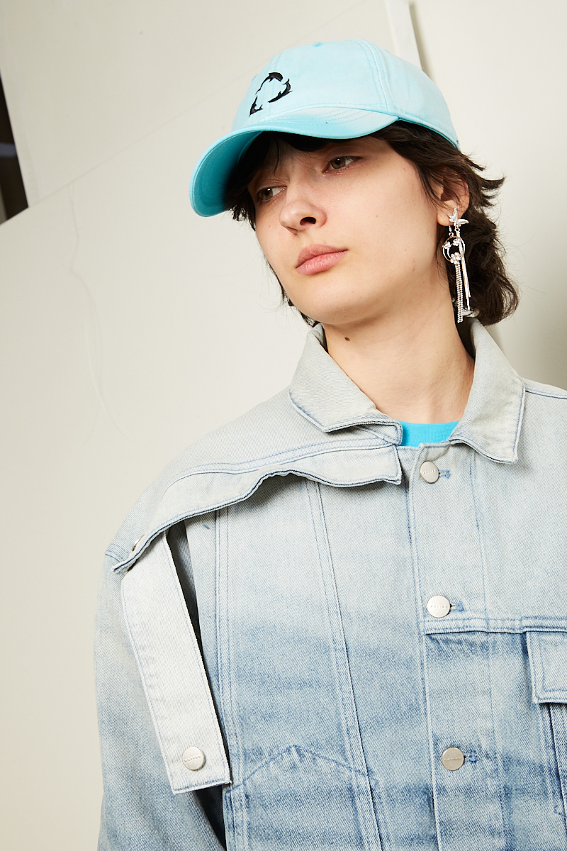  - Upside down denim jacket