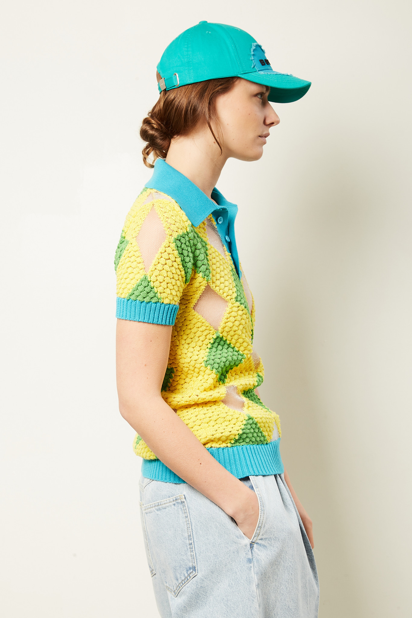  - 3D knitted polo