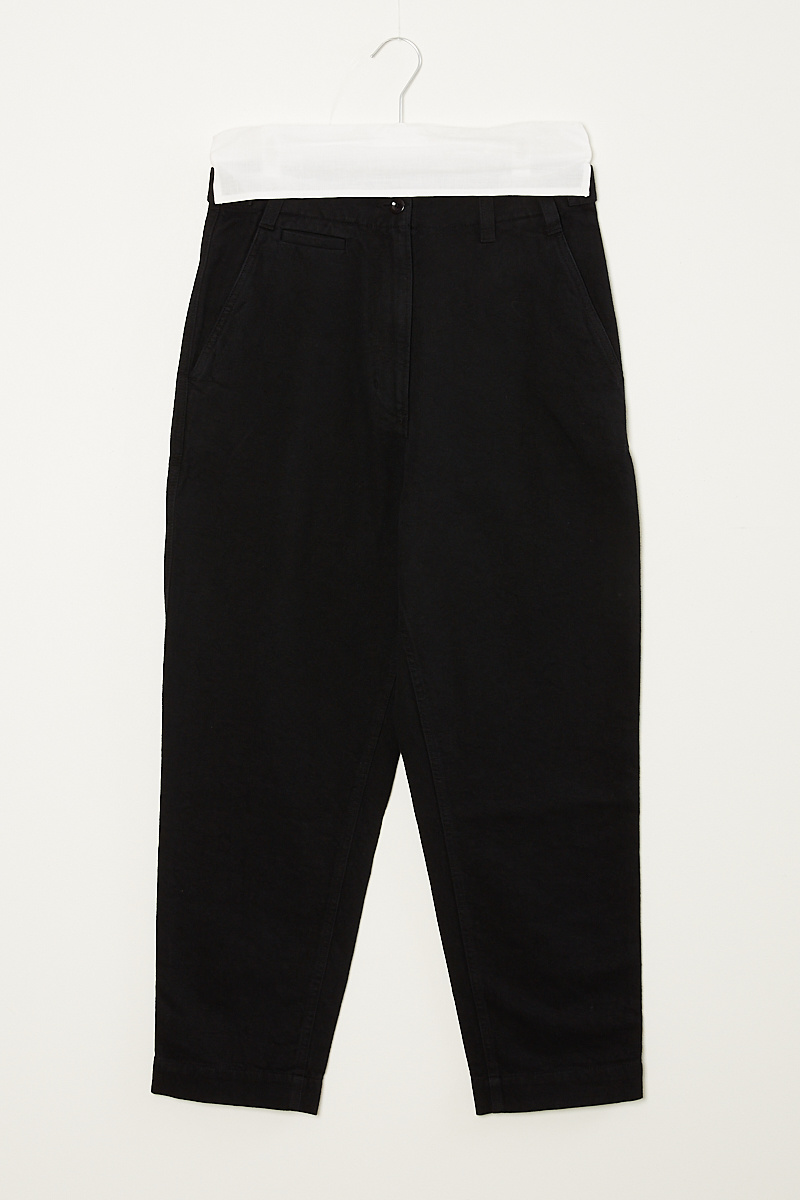 Margaret Howell MHL tap waist tapered trousers