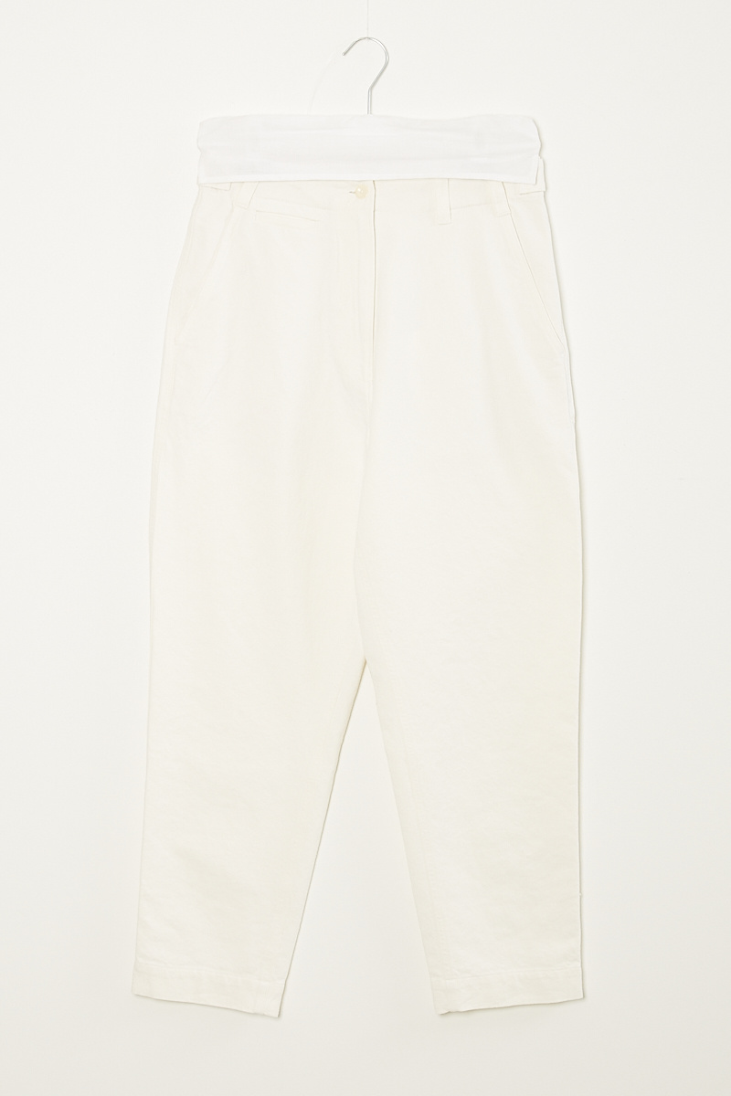 Margaret Howell MHL tap waist tapered trousers