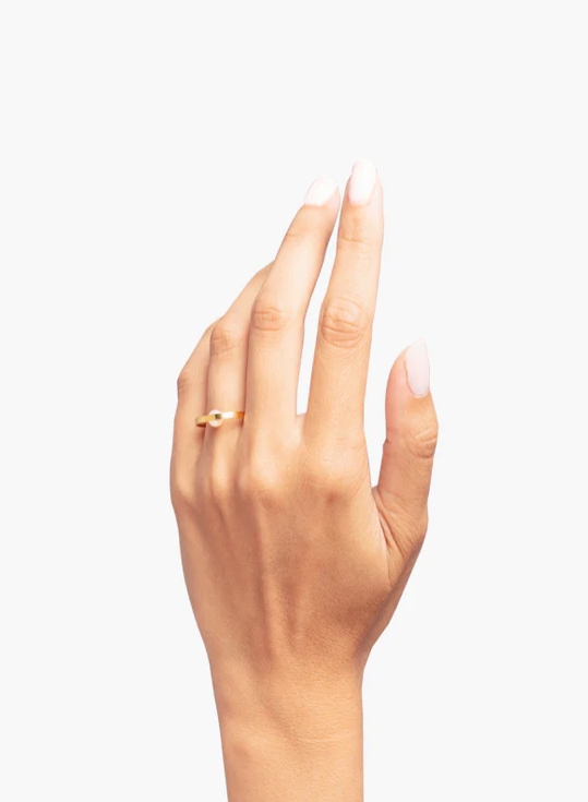  - Ring facet pearl