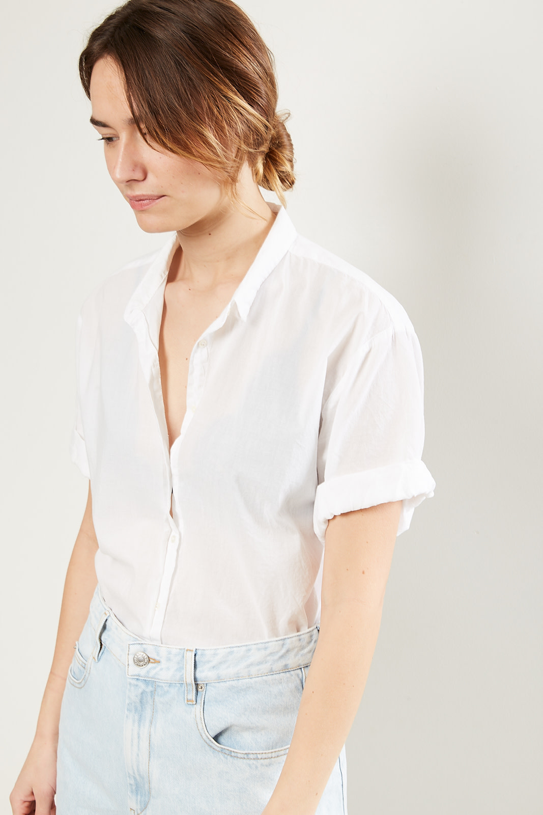 Xirena - Channing cotton poplin shirt