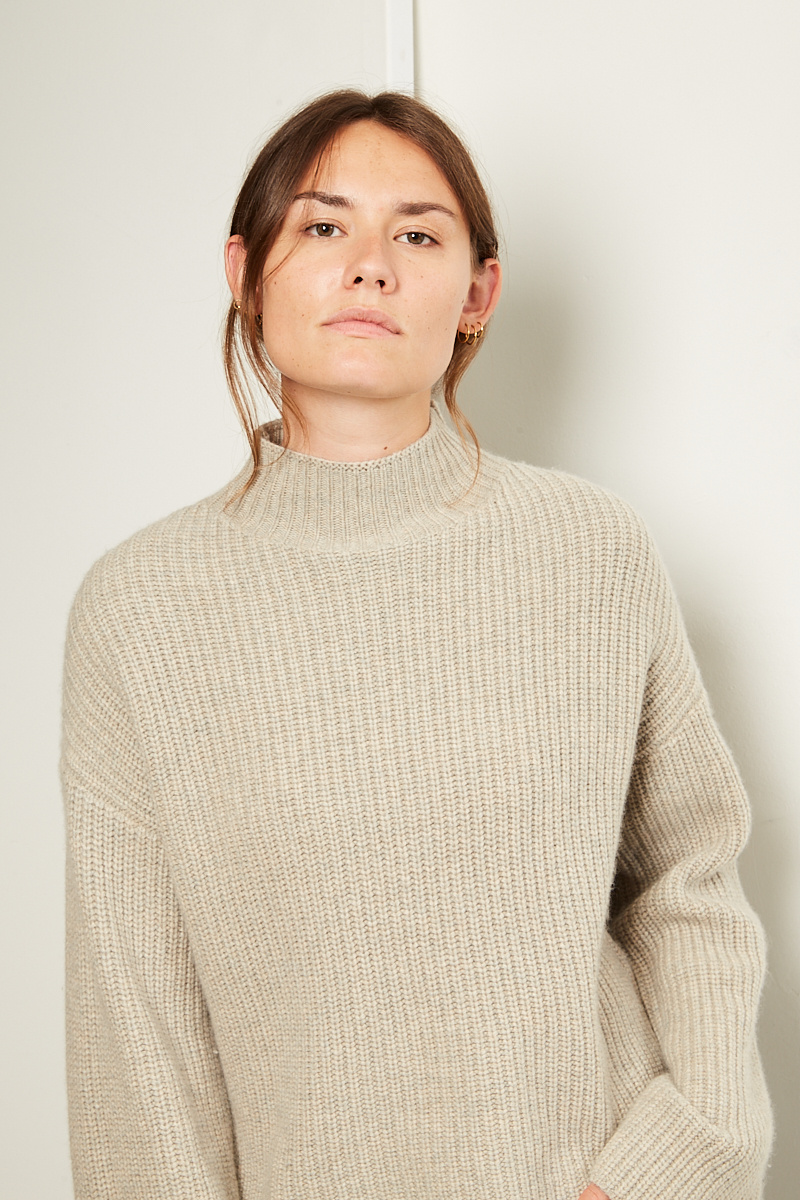 Loulou studio - Faro funnel neck sweater