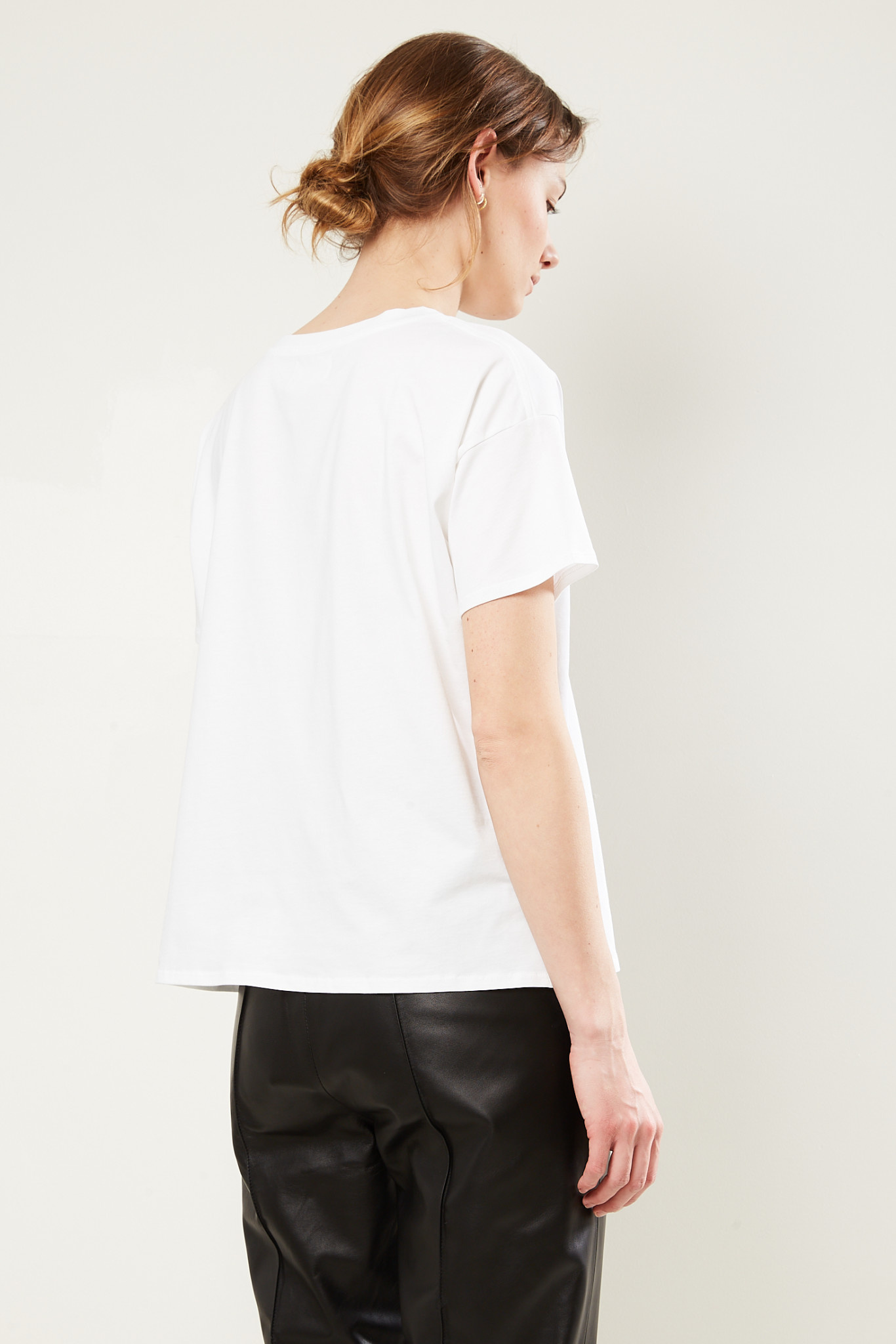  - Basiluzzo Supima cotton t-shirt