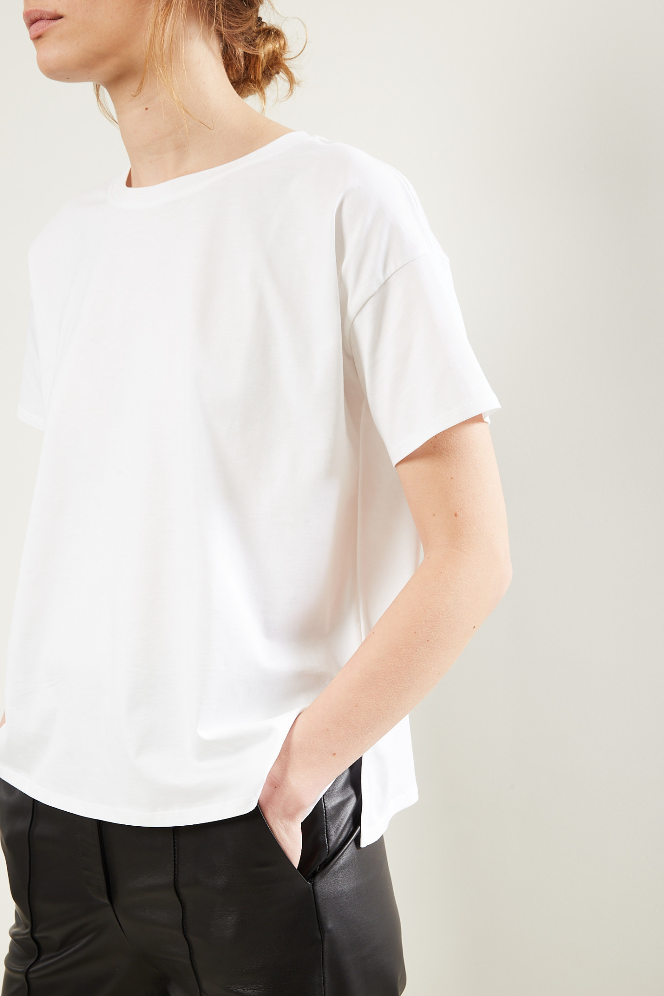  - Basiluzzo Supima cotton t-shirt