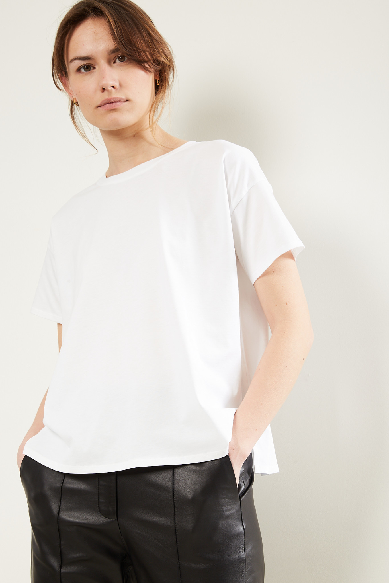  - Basiluzzo Supima cotton t-shirt