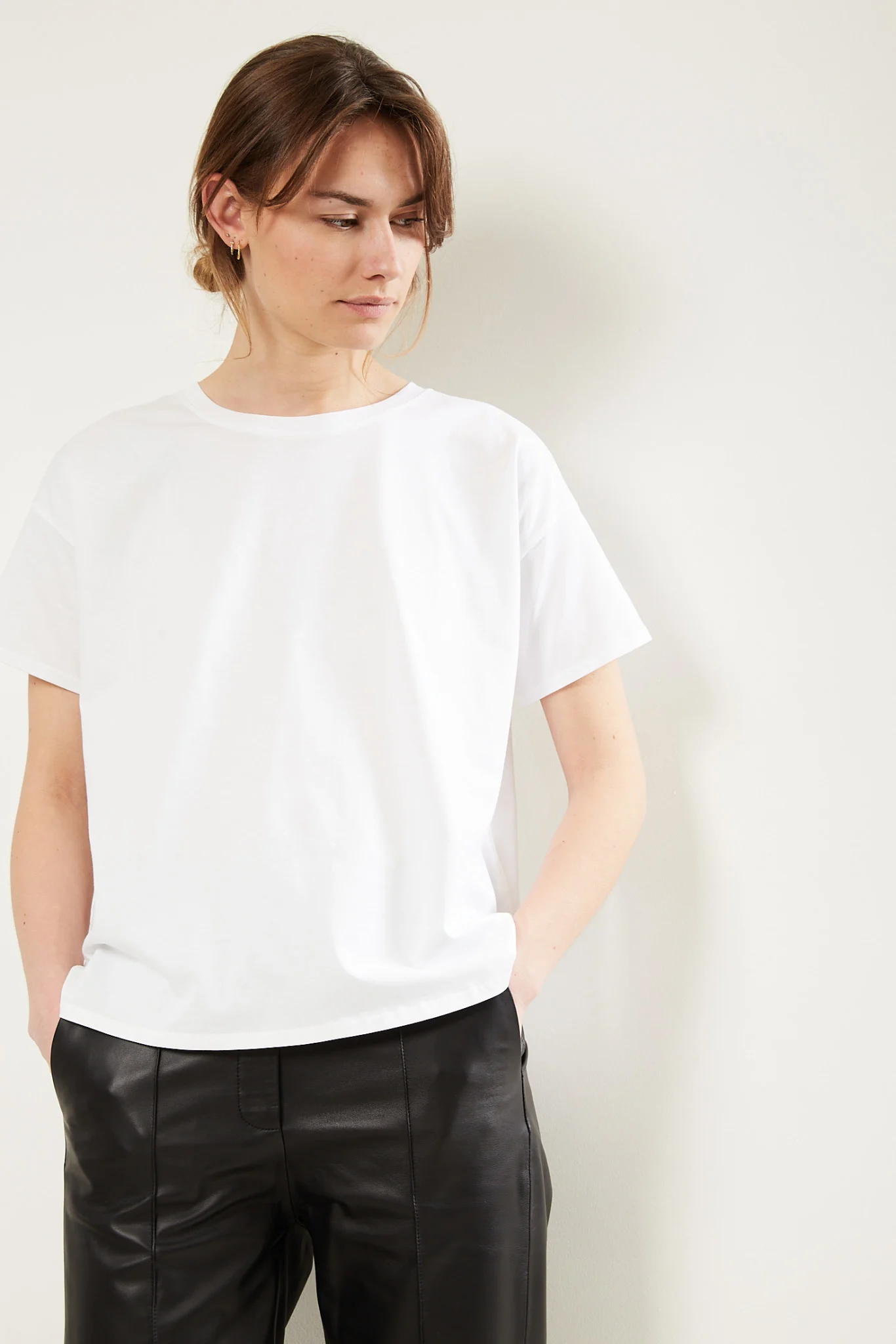  - Basiluzzo Supima cotton t-shirt