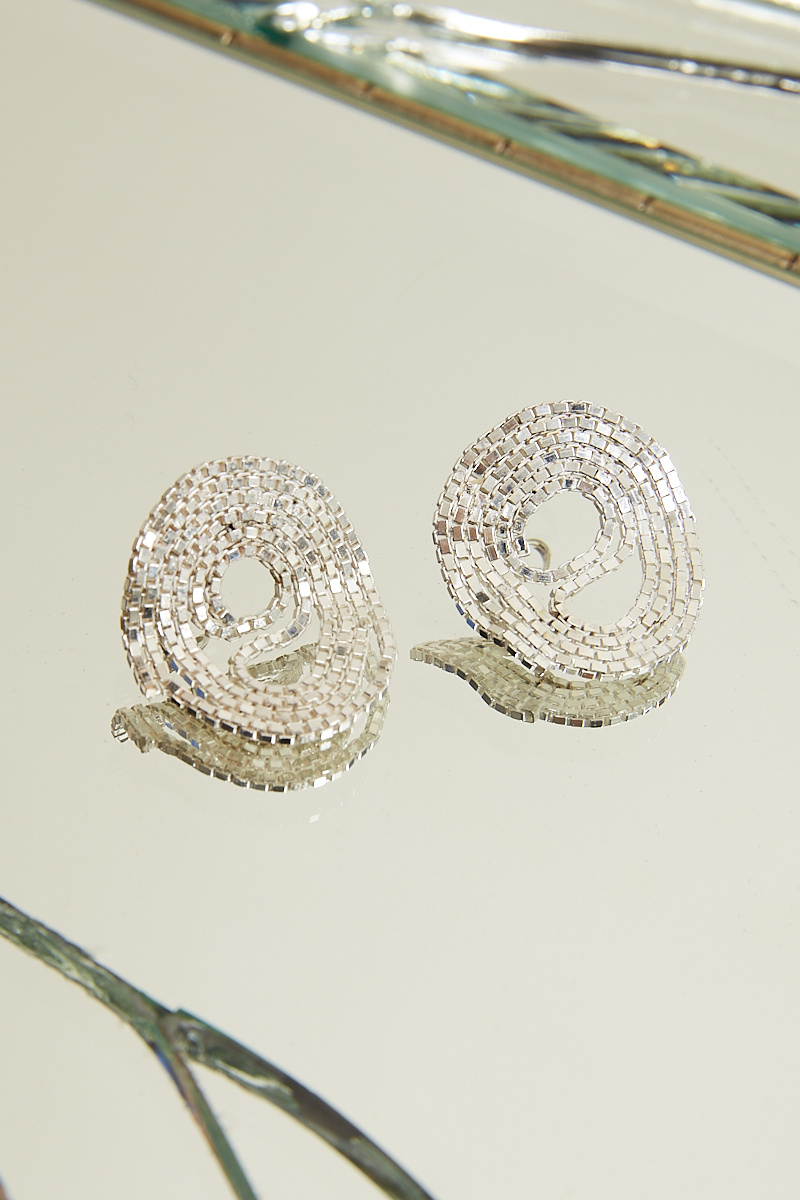 Martine Viergever - Fungus medium earrings pair