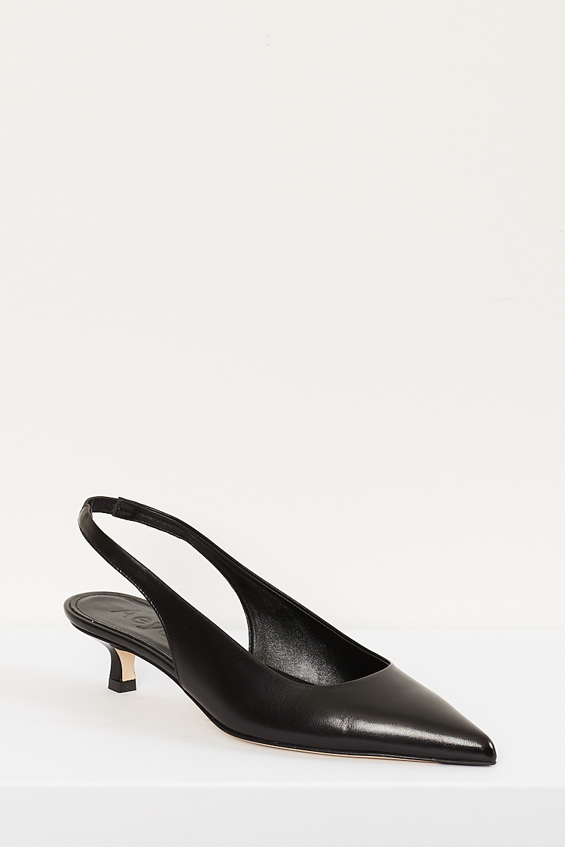 Aeyde Valerie leather sling back - Wendela van Dijk