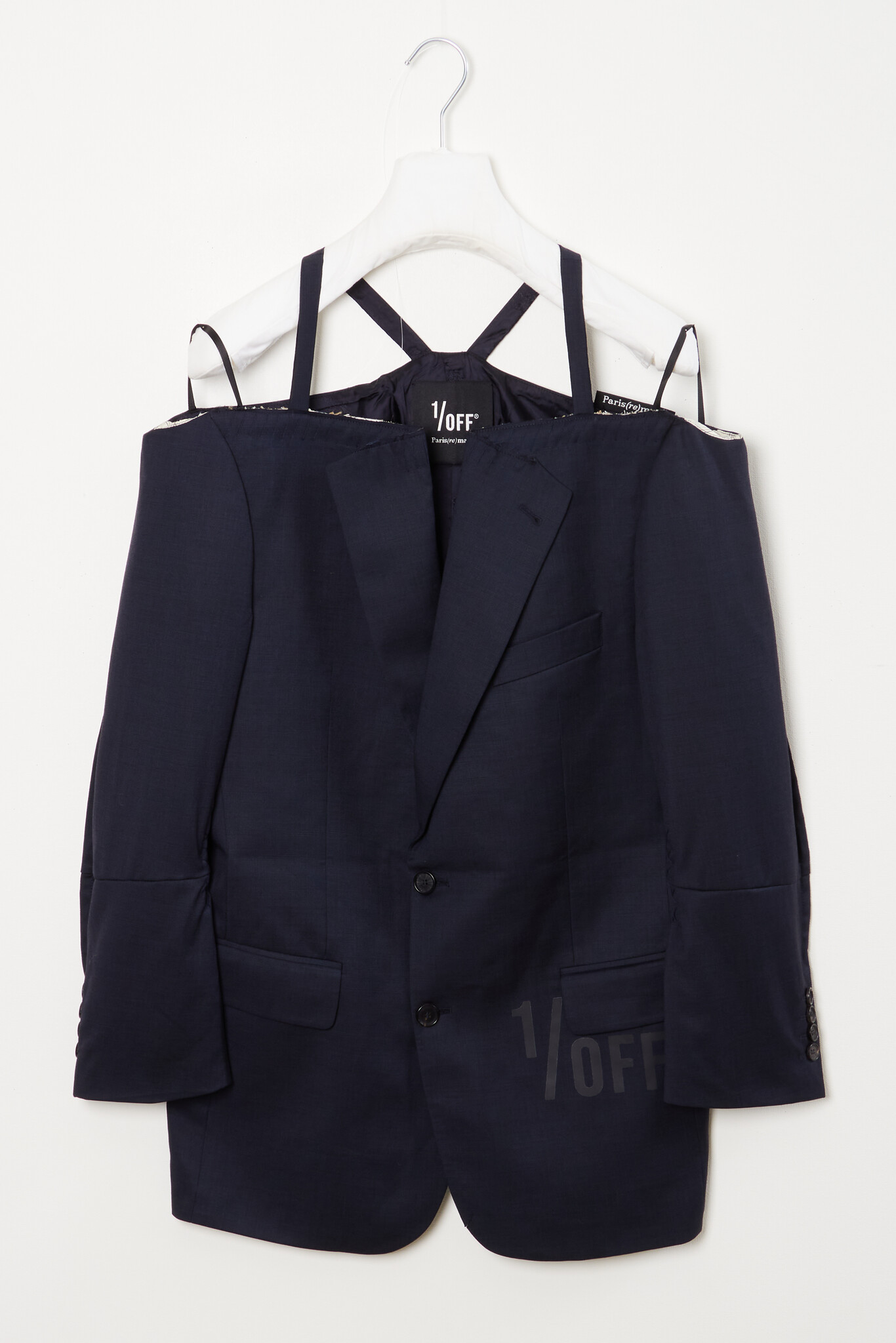  - Blazer Cut Off Shoulders