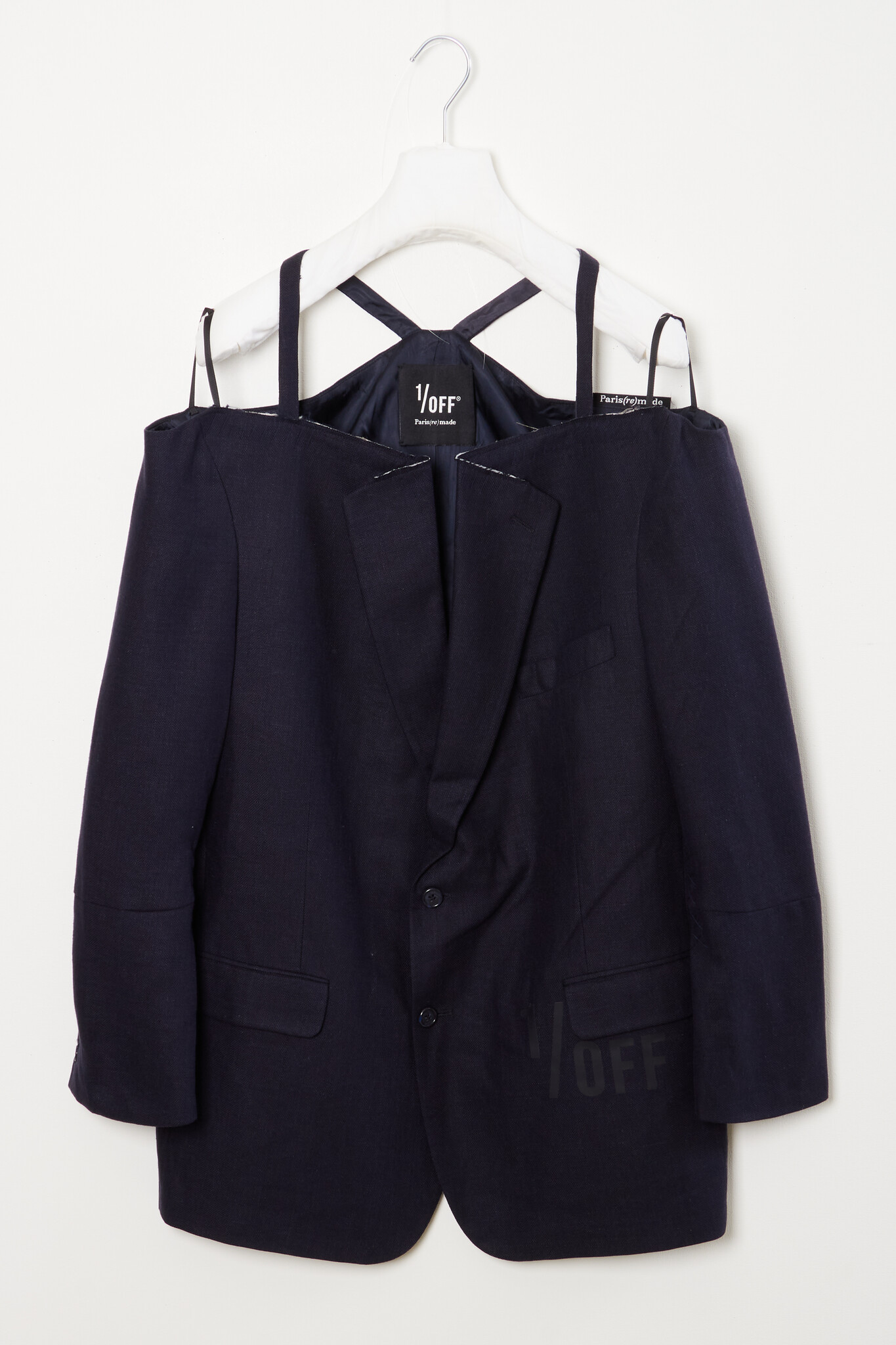  - Blazer Cut Off Shoulders