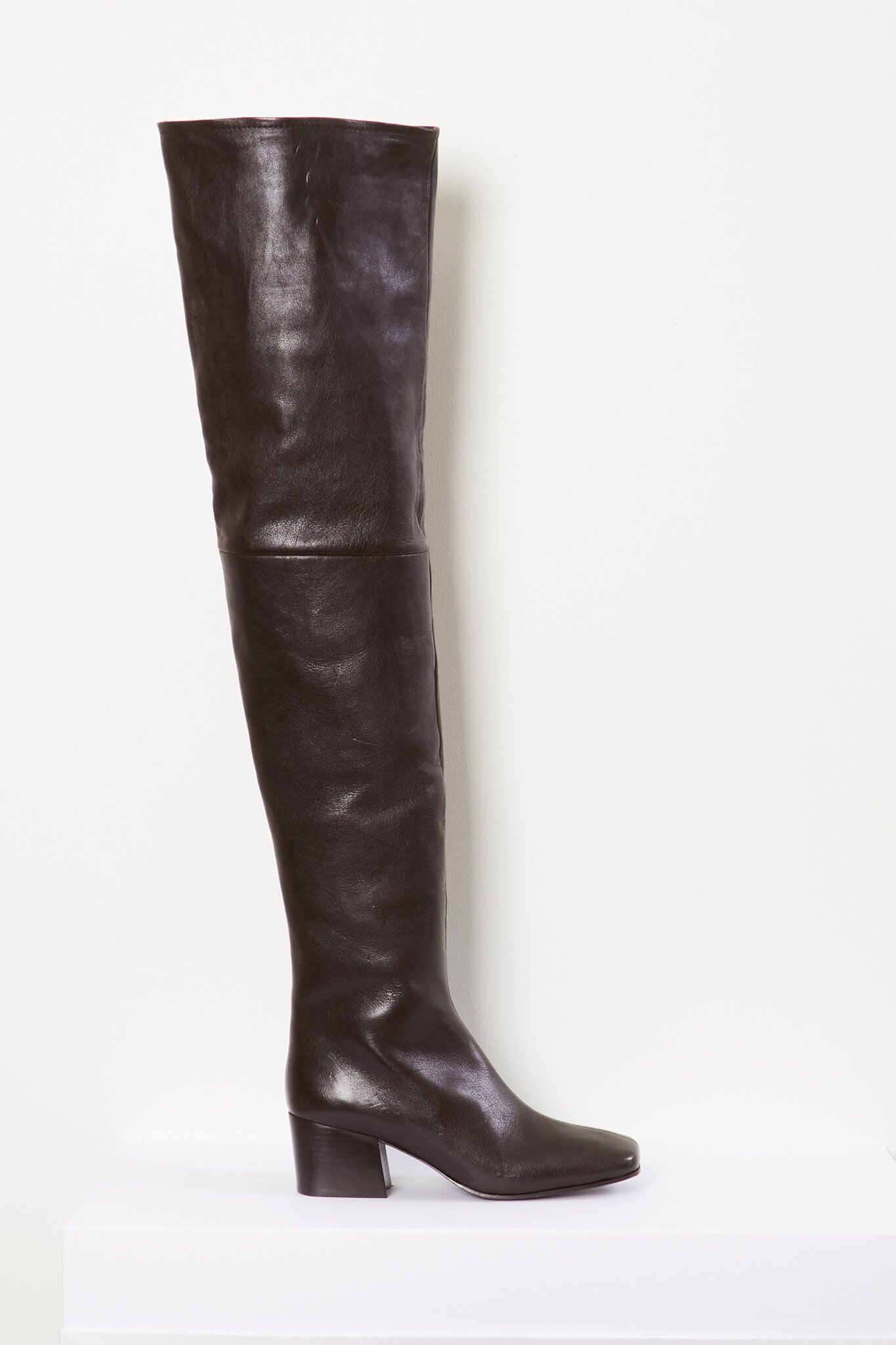 Lemaire - Knee high soft boot 55