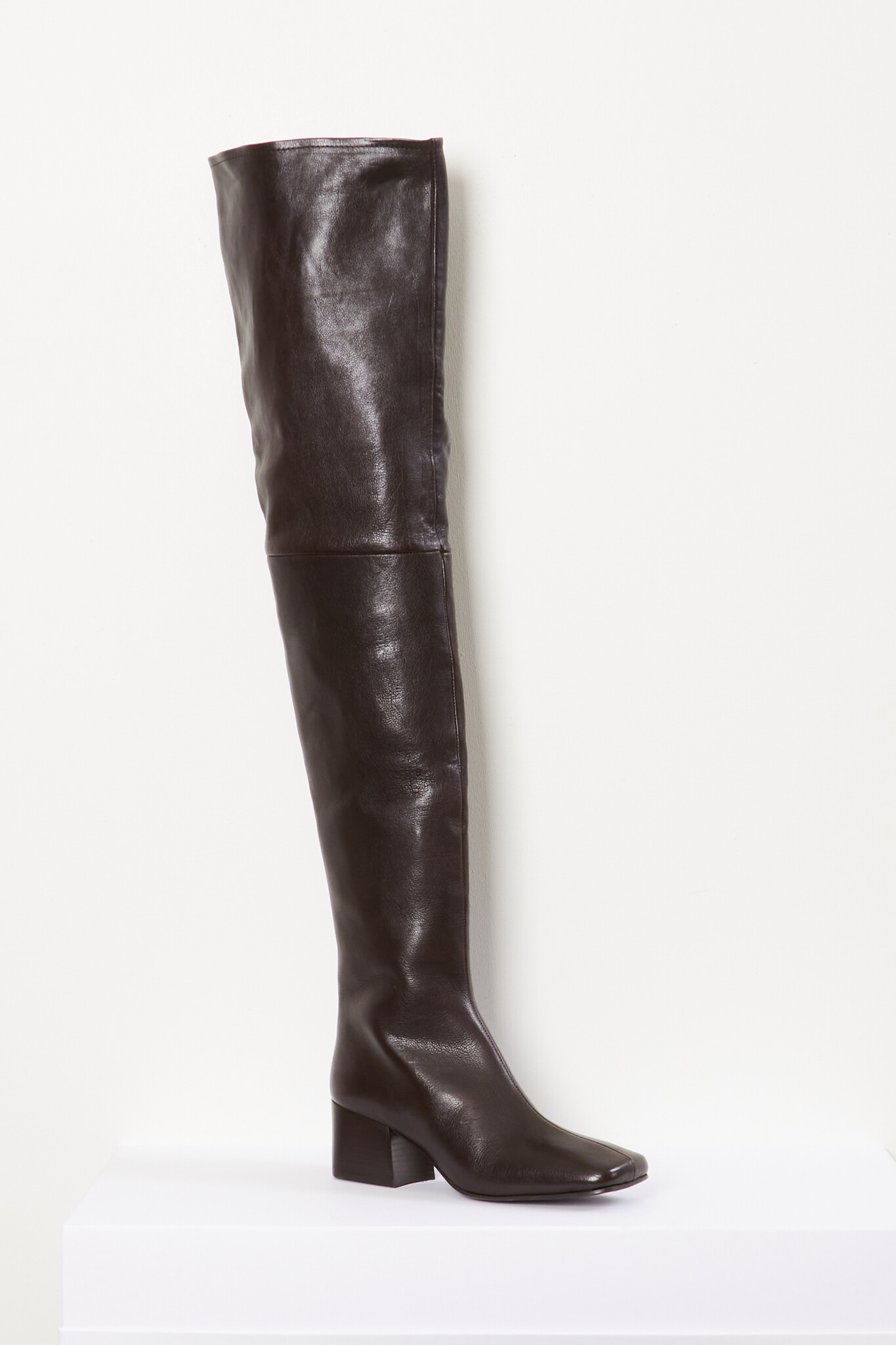Lemaire - Knee high soft boot 55