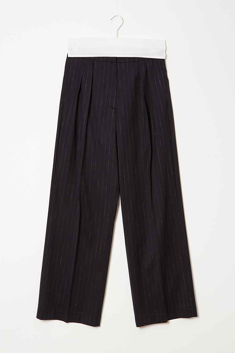 Women's Striped wide-leg pants, ROHE