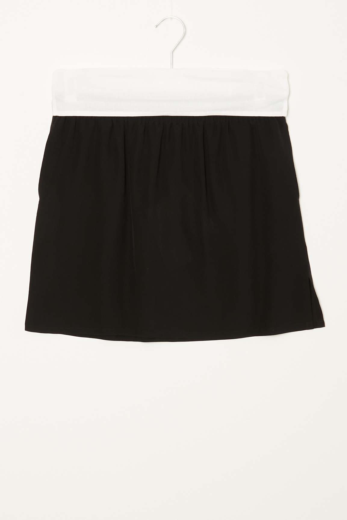 Monique van Heist Pencil mini silk skirt
