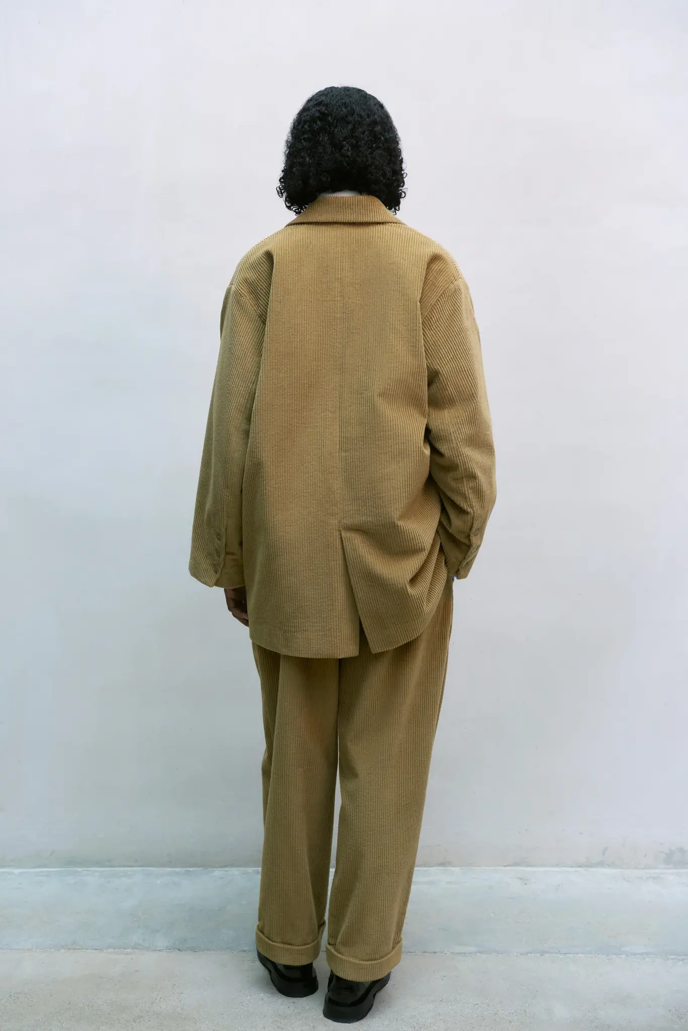  - Cotton corduroy blazer