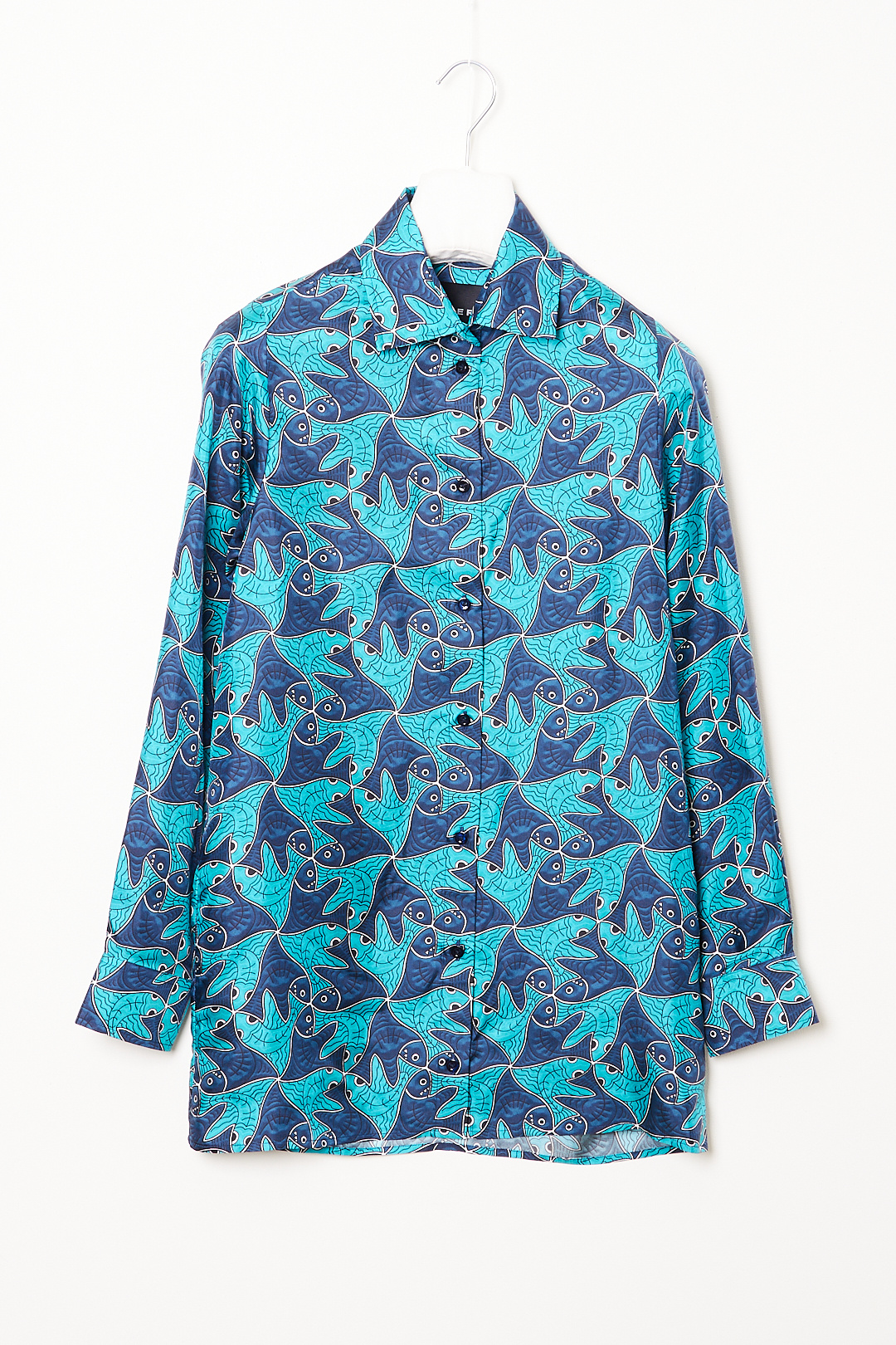  - Classic shirt blue fish