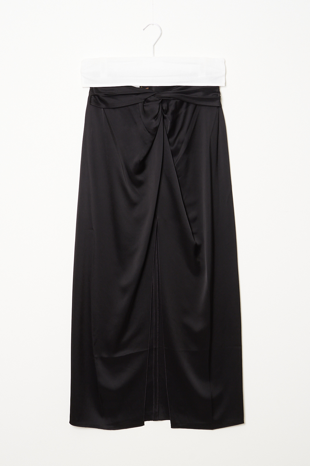 Heida slip satin skirt