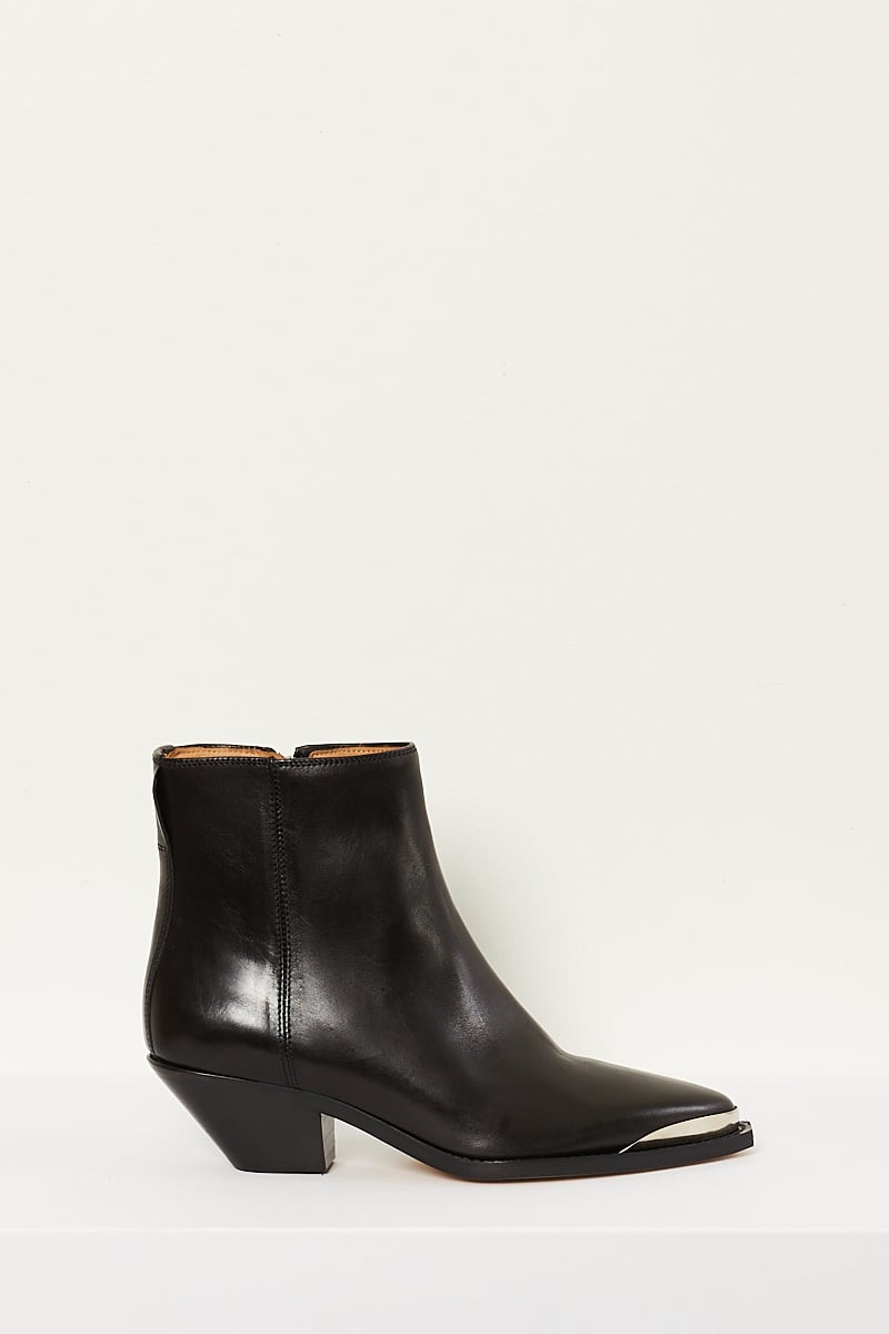 Isabel Marant - Adnae leather metal boots