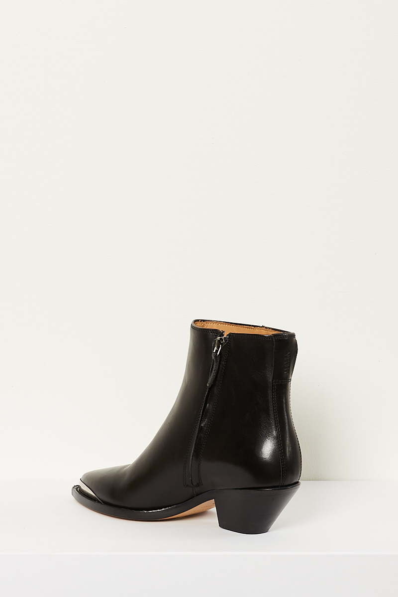 Isabel Marant - Adnae leather metal boots