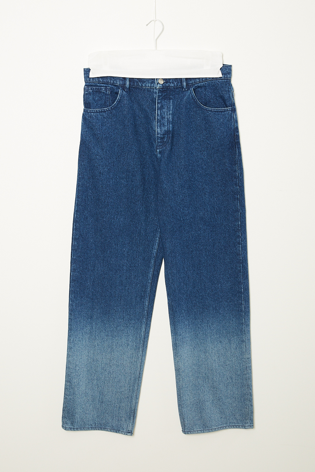  - Gradient denim trousers
