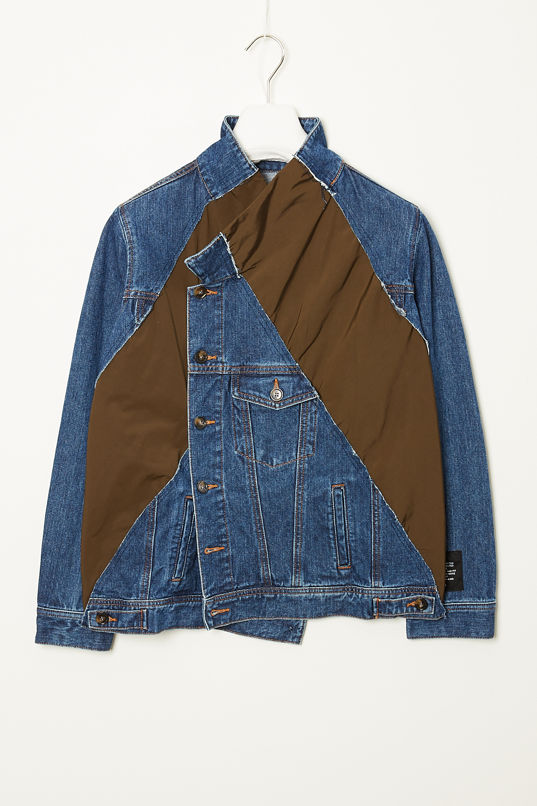 Lutz Huelle Slant denim jacket