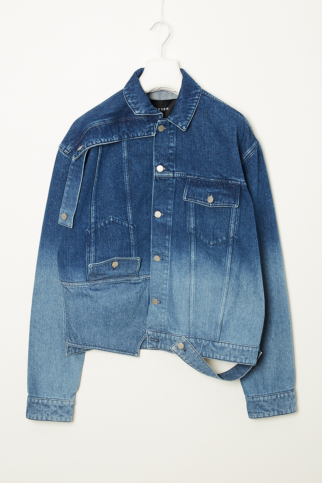  - Upside down denim jacket