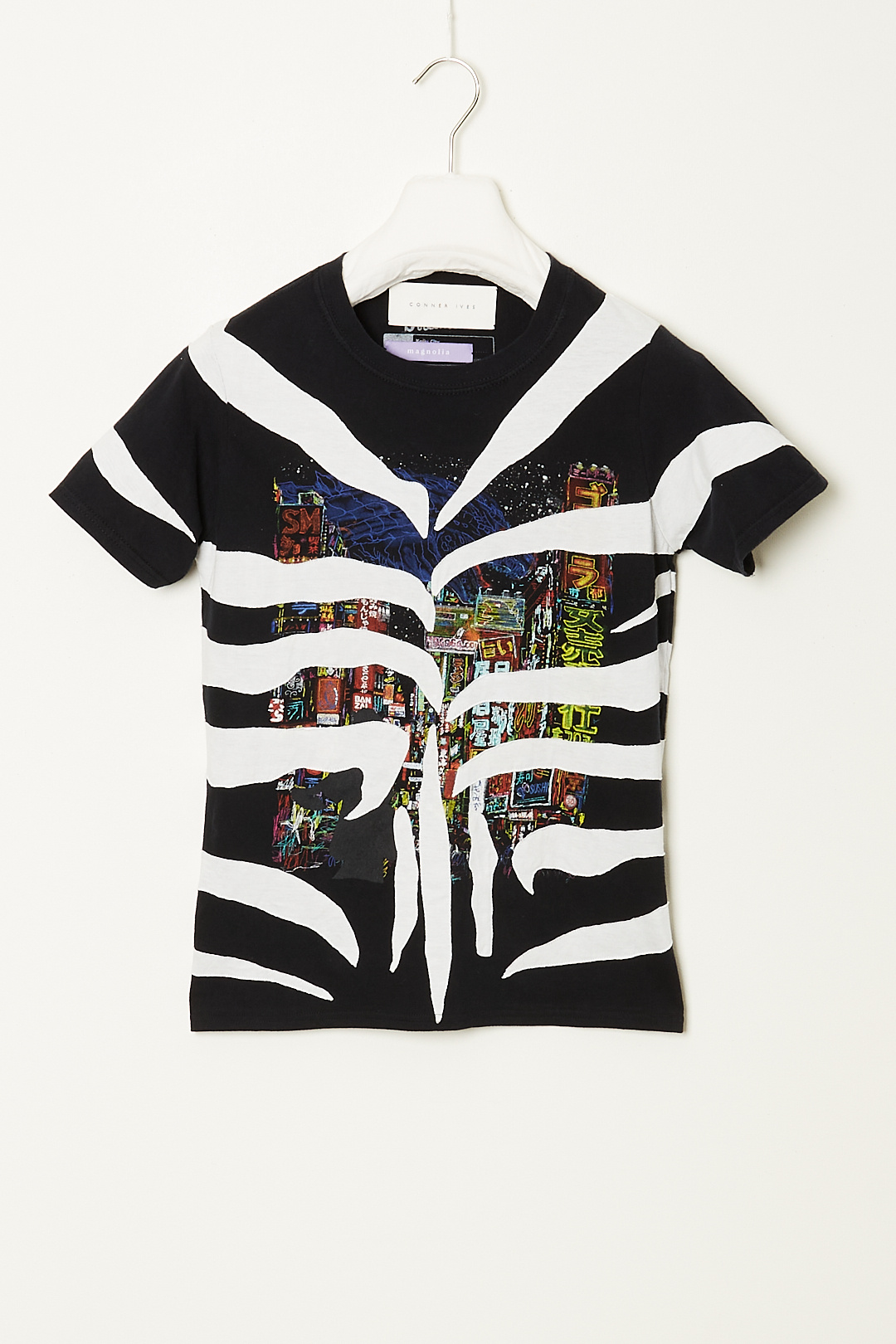 R&K Originals Shirt - Zebra Print- black and white - size Medium