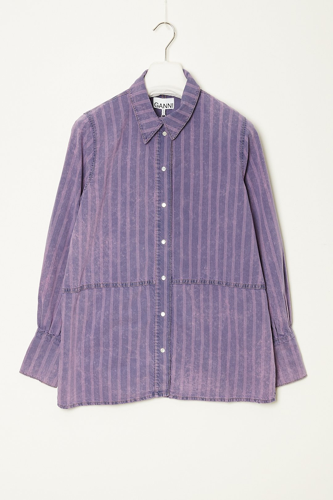  - Light stripe denim shirt