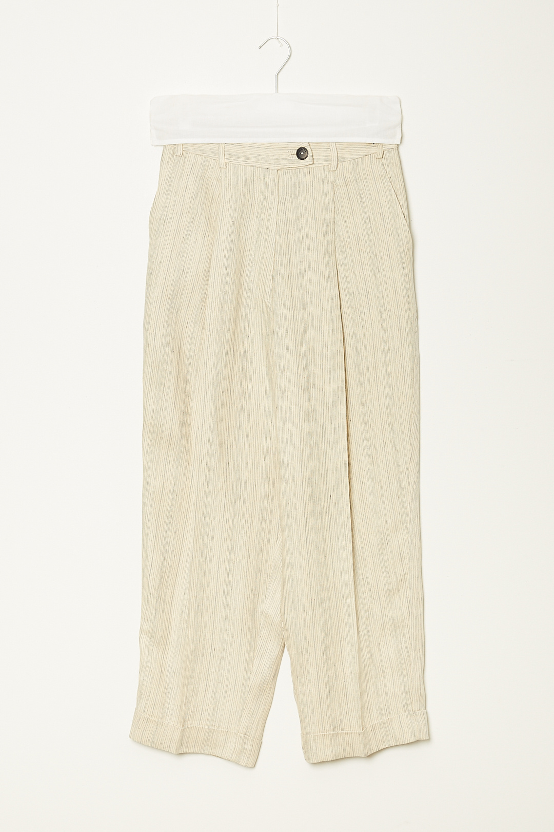  - Slub linen masculine pants