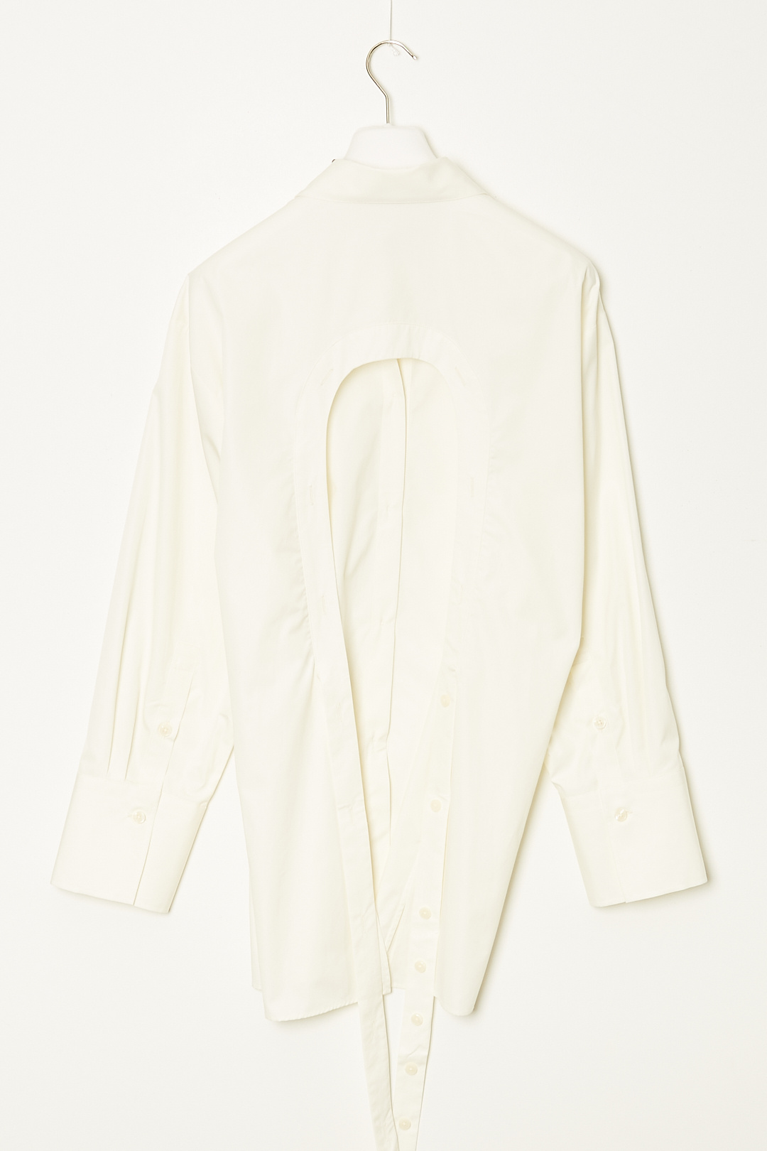 Róhe Open back shirt