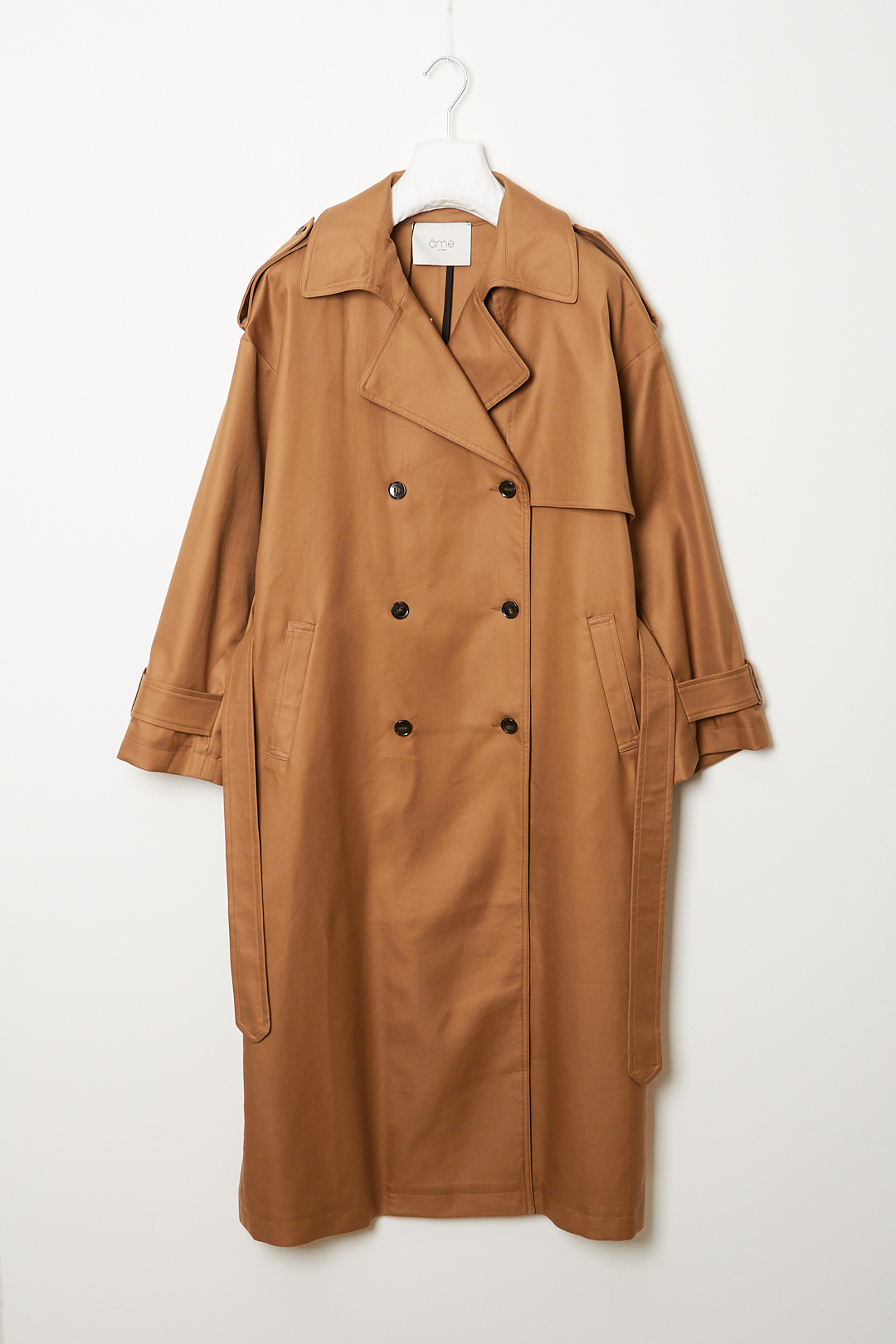 ÂME James cotton trench coat