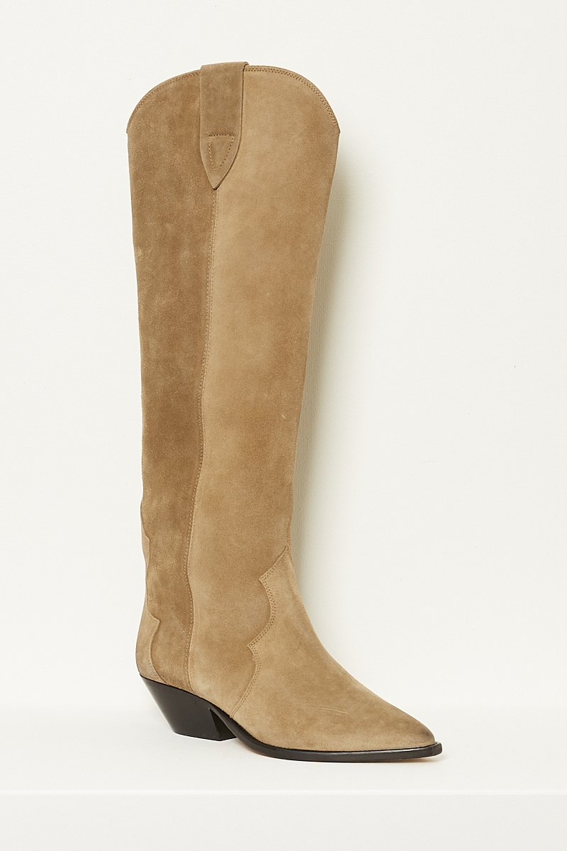 Isabel Marant - Denvee iconic washed suede boots