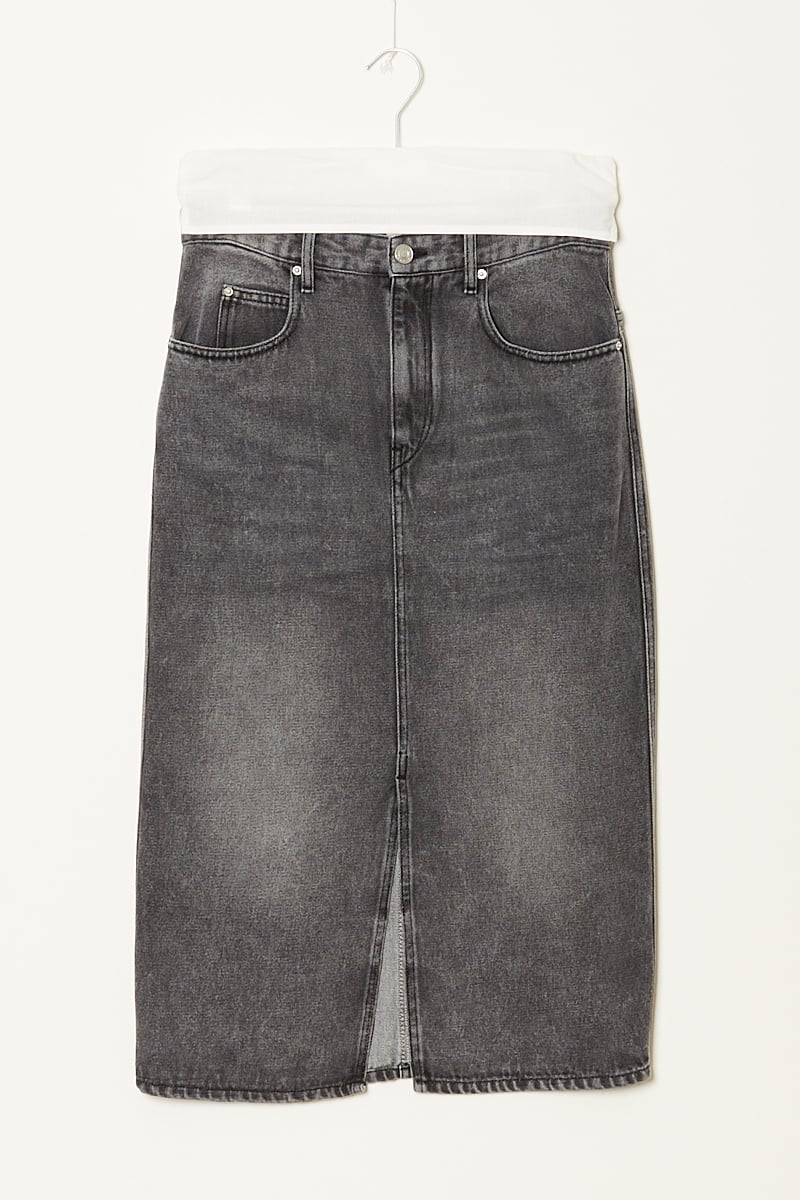 Isabel Marant - Tilauria fluid denim skirt