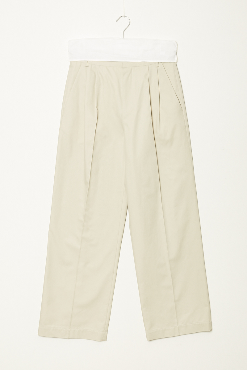 inDRESS Pamplemousse pleated pants