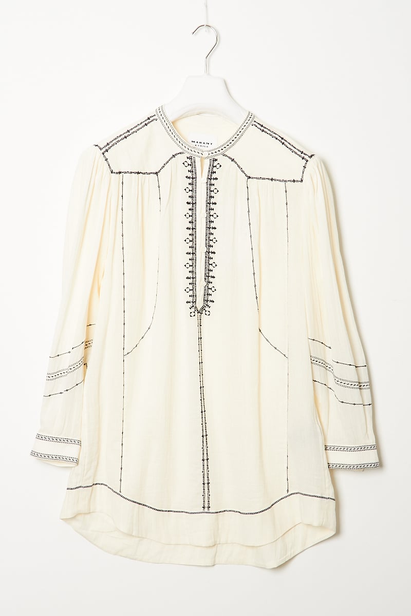 Marant Etoile Pradel embroidered dress