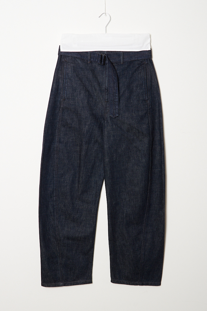 Lemaire - Twisted belted pants