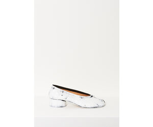 Maison Margiela S58WZ0128P4162 3cm tabi ballerina - Wendela van Dijk