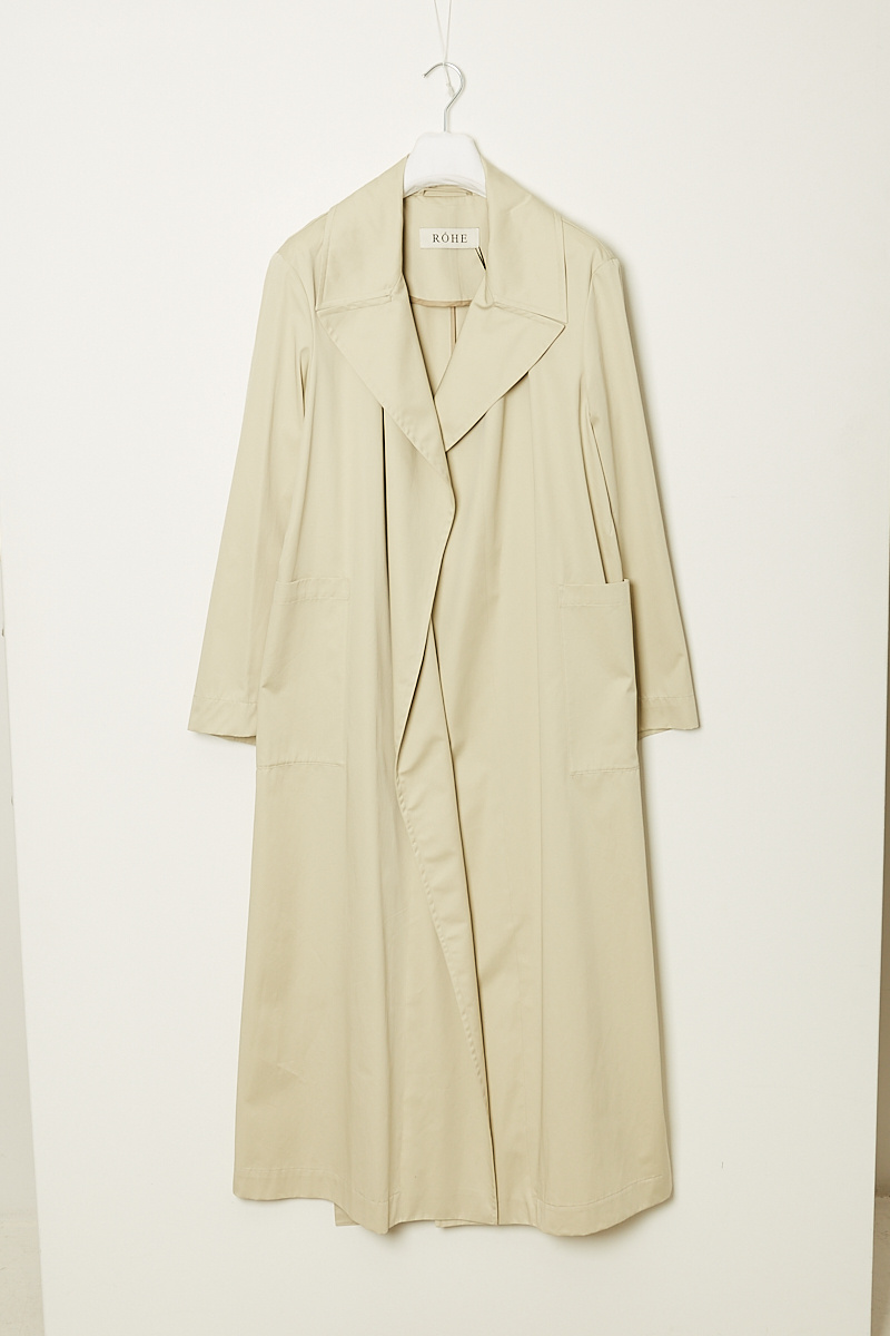 Róhe Long wrap trench