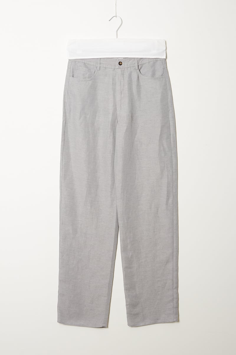 Loulou studio - Peran viscose linen pants